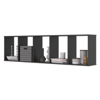 Conjunto de 5 Nichos Hawaii Preto Onix