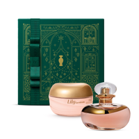 Combo Presente Lily Gardénia: Eau de Parfum 75ml + Creme Corporal 250g + Caixa Presenteável