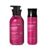 Combo Nativa SPA Orquídea Lumière: Creme Perfumado Desodorante 400ml + Body Splash 200ml