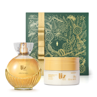 Combo Presente Novo Liz: Desodorante Colônia 100ml + Creme Hidratante Desodorante Corporal 250g + Caixa Presenteável
