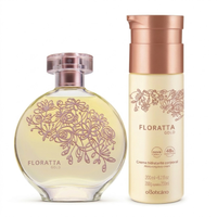 Combo Floratta Gold: Desodorante Colônia 75ml + Creme Hidratante Desodorante Corporal 200ml