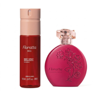 Combo Floratta Flores Secretas 75ml + Red Body Spray Desodorante 100ml