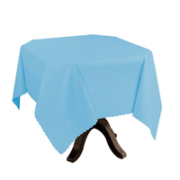 Toalha De Mesa Impermeável Azul 0,70x0,70