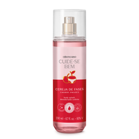 Body Splash Desodorante Colônia Cereja de Fases 200ml