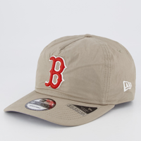 Boné New Era MLB Boston Red Sox Nylon Bege