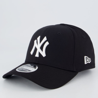 Boné New Era MLB New York Yankees HC 3930 Preto e Branco