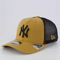 Boné New Era MLB New York Yankees Mesh 970 Marrom