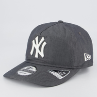 Boné New Era MLB New York Yankees Nylon Cinza