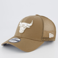 Boné New Era NBA Chicago Bulls Classic 940 Bege