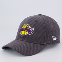 Boné New Era NBA Los Angeles Lakers 940 Cord Cinza