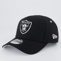 Boné New Era NFL Las Vegas Raiders Core 940 Preto
