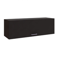 Armário De Escritório Module Preto 120 Cm