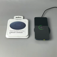 Samsung 15W EP-P1100 Fast Wireless Charger Qi Pad For Galaxy S26 S25 S24 S23 S22 S21 Ultra S10 S9 S8 S7 S6 Plus Note 20 10 +Box