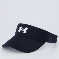 Viseira Under Armour Blitzing Preta e Branca Feminina