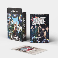 92PCS LYKN FIRST SIGHT Album Photo Cards Set Thai Boy Group 60PCS LOMO 32PCS Stickers Collectible Gift for Fans