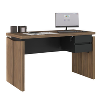 Mesa e Balcão 4 Portas Nobres Nogal Preto