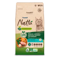Ração Premier Nattu Gatos Adultos Castrados Abóbora