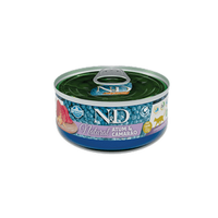 Ração Úmida N&D Natural Gatos Adultos Atum e Camarão - 70 g