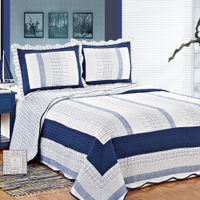 Colcha Patchwork De Microfibra King-Size 260 X 280 Curaçao Camesa