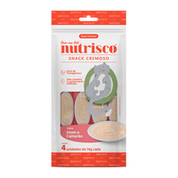 Petisco Cremoso Nutrisco para Gatos Atum e Camarão - 56 g