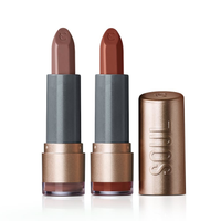 Kit 3 Batons Soul Kiss Me Hidratante Avelã + Rosa Atitude + Castanho Passarela