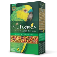 Ração Nutrópica para Papagaios com Frutas