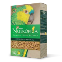 Ração Nutrópica Papagaios Extrusado Natural