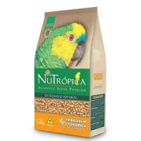 Ração Nutrópica Papagaios Extrusado Natural