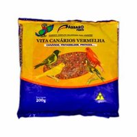 Ração para Canários Vita Vermelha Pássaro Forte - 200 g