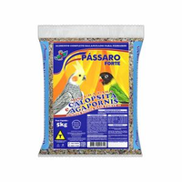 Mistura para Calopsita e Agapornis Pássaro Forte
