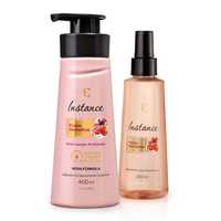 Combo Instance Frutas Vermelhas: Hidratante Desodorante Corporal 400ml + Spray Desodorante Colônia 200ml