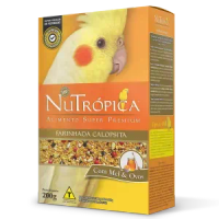 Farinhada Nutrópica para Calopsita à Base de Mel e Ovos