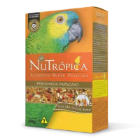 Farinhada Nutrópica para Papagaio a Base de Mel, Ovos e Frutas - 300g