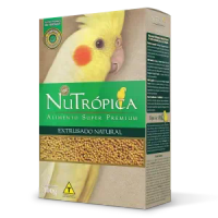 Ração Nutrópica Extrusado Natural para Calopsitas