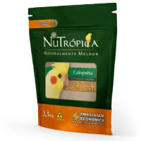 Ração Nutrópica Extrusado Natural para Calopsitas