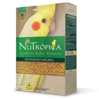 Ração Nutrópica Extrusado Natural para Calopsitas