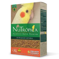 Ração Nutrópica Extrusado Natural para Calopsitas
