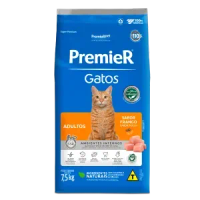 Ração Premier Ambientes Internos Gatos Adultos Frango