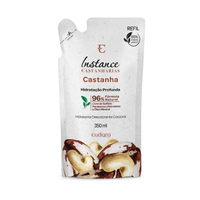 Refil Loção Hidratante Desodorante Corporal Instance Castanha 350ml