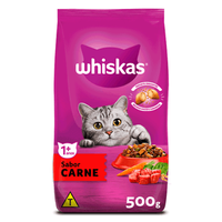 Ração Whiskas Gatos Adultos Carne
