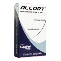 Alcort 5 mg anti-inflamatório Cepav - 10 comprimidos
