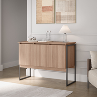Aparador Buffet para Sala Industrial Oslo Montana Preto