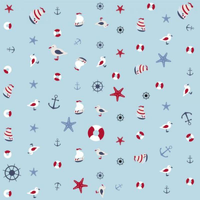 Papel de Parede Kids Marinheiro