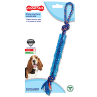 Brinquedo Mordedor Dentalbone Tubo Corda Caes Ate 22kg Odontopet