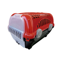 Caixa De Transporte Furacão Pet Luxo Vermelho - Nº2