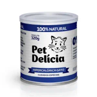 Ração Úmida Pet Delícia Gatos Hipercalórica - 320 g