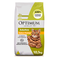 Ração Optimum para Gatos Adultos Frango