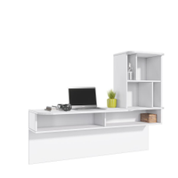 Escrivaninha Suspensa Lilac 135cm Branco Fosco Colibri Moveis