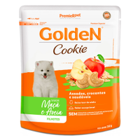 Cookie Golden Cães Filhotes Maçã e Aveia - 350 g