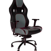 Cadeira Gamer Para Escritório Linha Gamer Racing Cinza